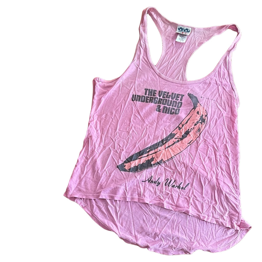 Junk food 100% cotton made in USA, The Velvet Underground + Nico + Warhol - Picture 1 of 8